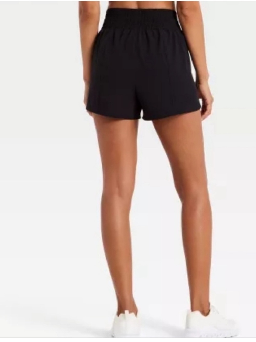 JoyLab Woven High Rise Black Layered 3” Active Casual Shorts Size XL | NWT - Picture 2 of 9